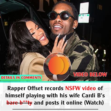 offset instagram story leak|Offset records NSFW video while playing with Cardi Bs booty